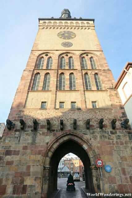 Close Up of the Old Gate at Speyer