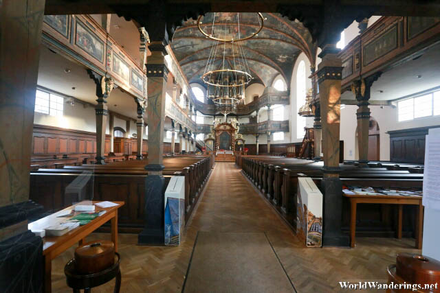 Inside the Trinity Church at Speyer