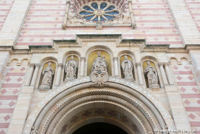 Detail on the Speyer Cathedral