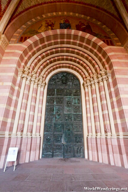 Round Arched Main Door of the Speyer Cathedral