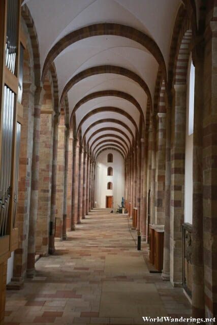 Round Arches at the Speyer Cathedral Aisle