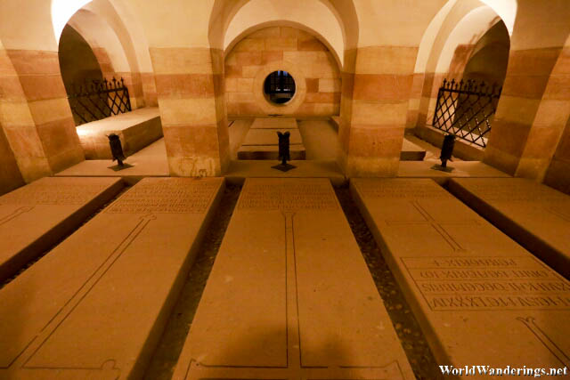 Tombs at the Crypt at Speyer Cathedral