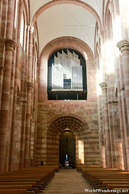 Pipe Organ at Speyer Cathedral
