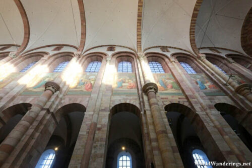 Murals on the Wall of Speyer Cathedral