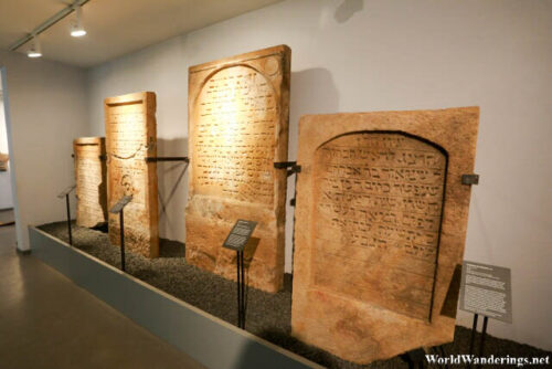Artifacts on Exhibit at the Jewish Court in Speyer