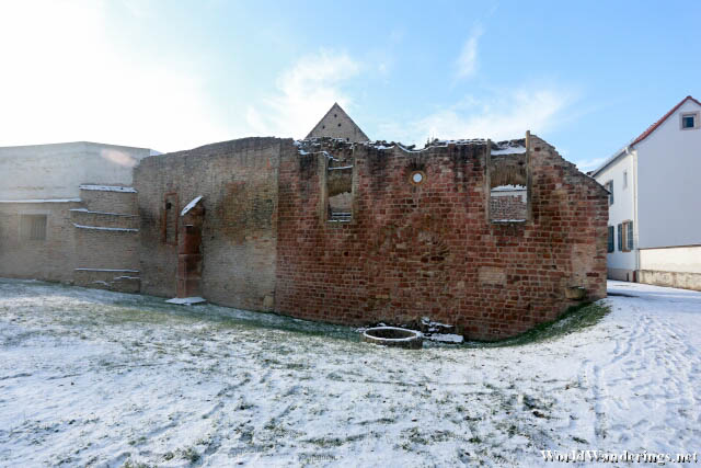 Ruins at the Jewish Court at Speyer