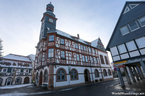 Timber Framed City Hall at Lorsch