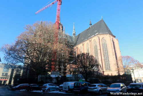 Frankfurt Cathedral Under Renovation