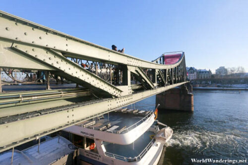 Iron Footbridge at Frankfurt