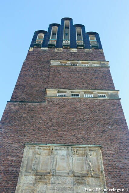 Closer Look at the Wedding Tower at Mathildenhöhe