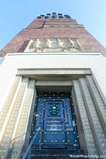 Entrance to the Wedding Tower at Mathildenhöhe