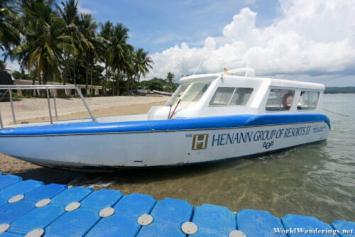 Boats Use by the Henann Group of Resorts