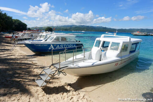 Henann Group of Resorts Boats at Cagban Port