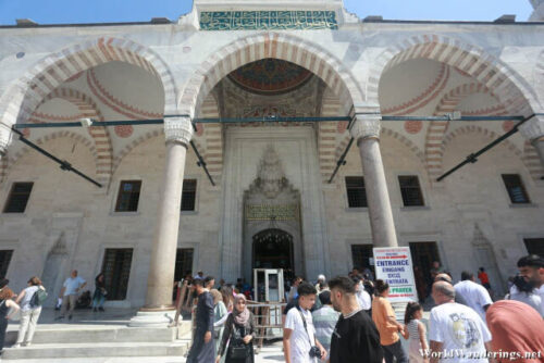 Entrance to Sultan Ahmed Mosque