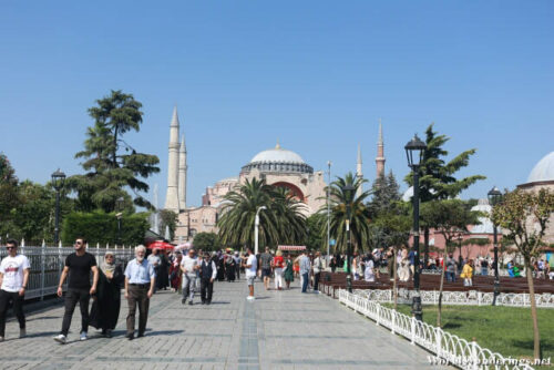 Going to the Hagia Sophia