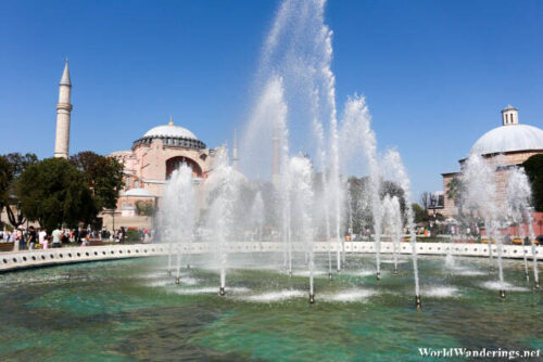 Fountain Outside the Hagia Sophia