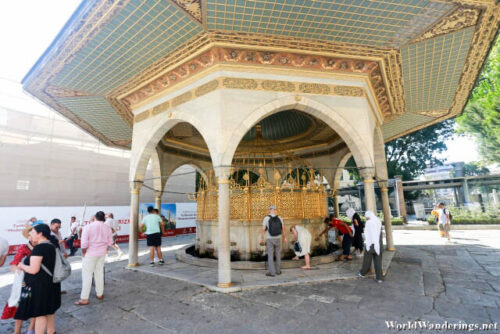 A Fountain for Ritual Cleansing at the Hagia Sophia