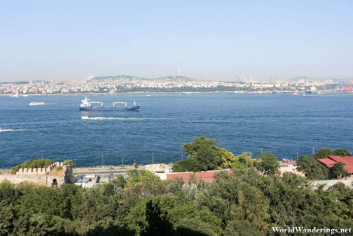 Beautiful Day at the Bosphorus Straits