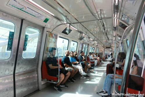 Inside the Istanbul Metro