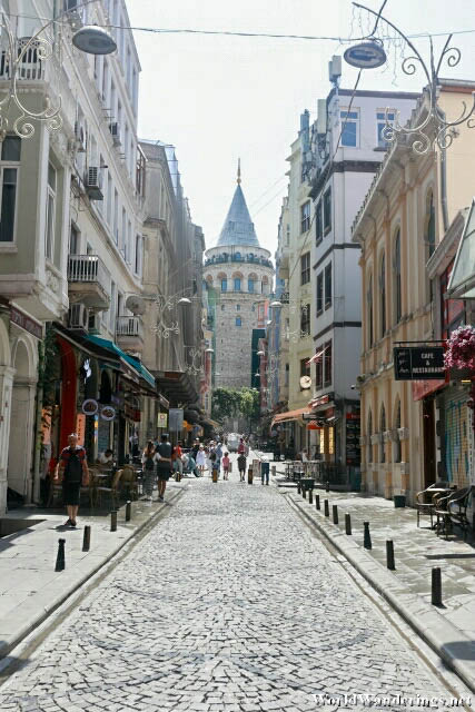 Going to Galata Tower in Istanbul