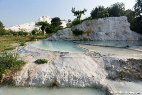 Foot of Pamukkale