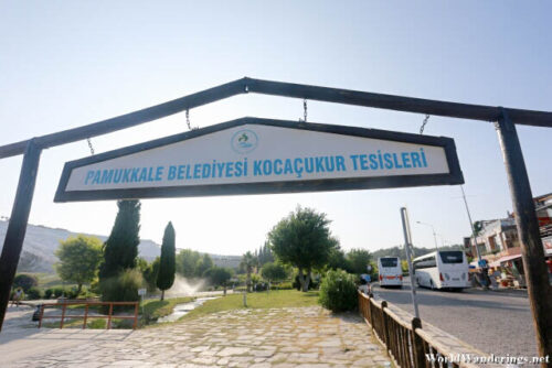 Entrance to Pamukkale