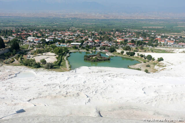 View from the Top of Pamukkale