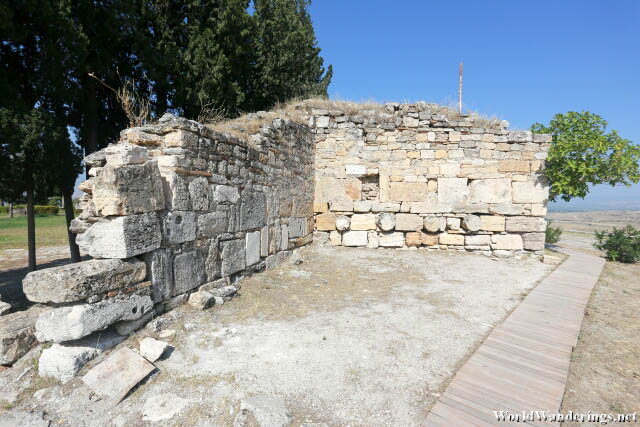 Ancient Walls at Pamukkale
