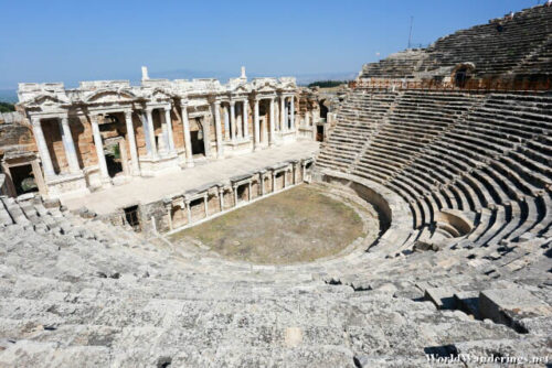 Around the Amphitheater of Hierapolis