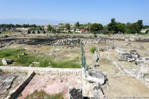 Around the Ploutonion at Hierapolis