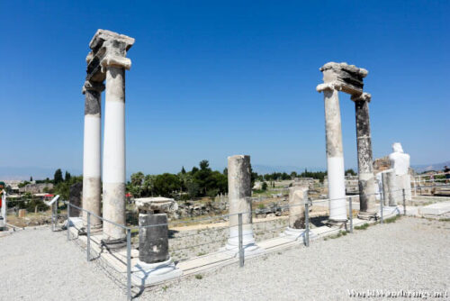 Reconstructed Columns at the Ploutonion at Hierapolis