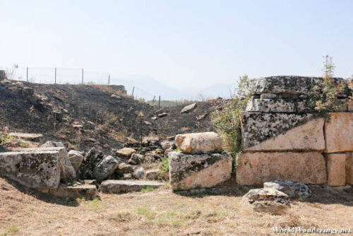 Ruins at the Ploutonion at Hierapolis
