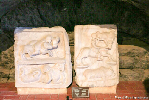 Stone Tablets on Display at the Archeological Museum of Hierapolis