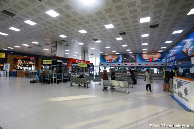 Inside the Yenikapi Ferry Terminal in Istanbul