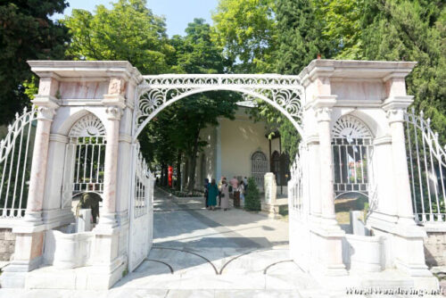 White Gate to Tophane Park in Bursa