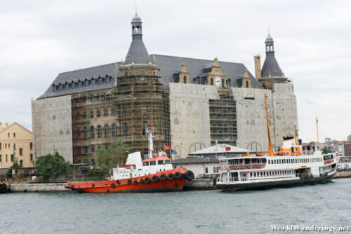 Turyol Haydarpasa Pier Under Renovation