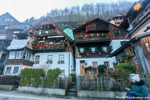 Charming Houses at Hallstatt Village