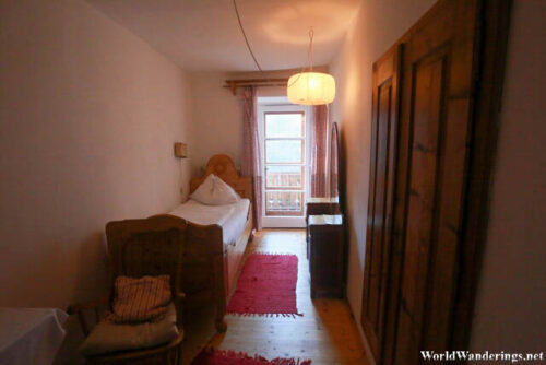 Bedroom at the Gasthof SImony Hallstatt