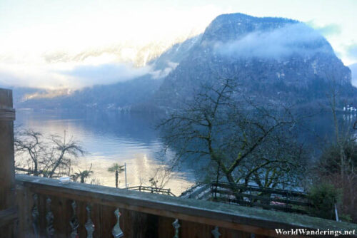 Outside My Room at the Gasthof Simony Hallstatt