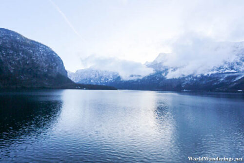 View of the Hallstatter See from Hallstatt