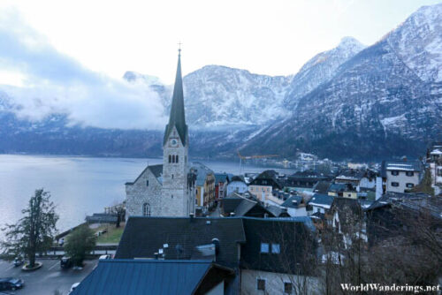 Looking Over the Village of Hallstatt