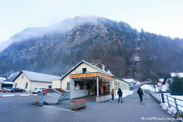 Entrance to the Salzwelten Hallstatt