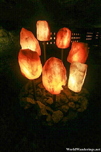 Salt Crystals at Salzwelten Hallstatt