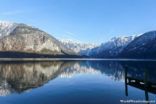 View of the Hallstatter See from Hallstatt