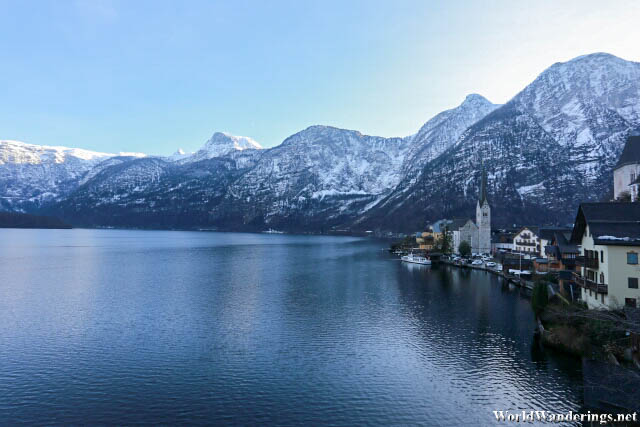 Beautiful View of the Village of Hallstatt