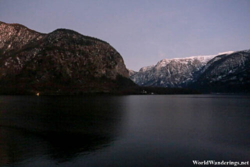 Catching the Last Bits of Daylight at Hallstatt