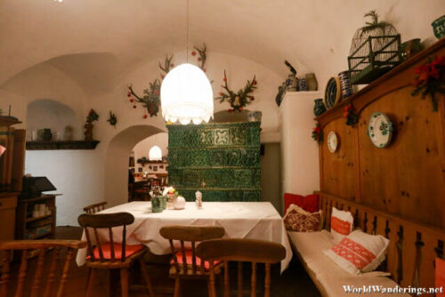 Inside Brau Gasthof Hallstatt