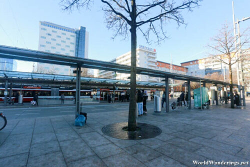 Bus Terminal at Salzburg Railway Station