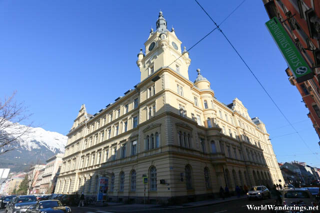 Old Innsbruck Central Post Office