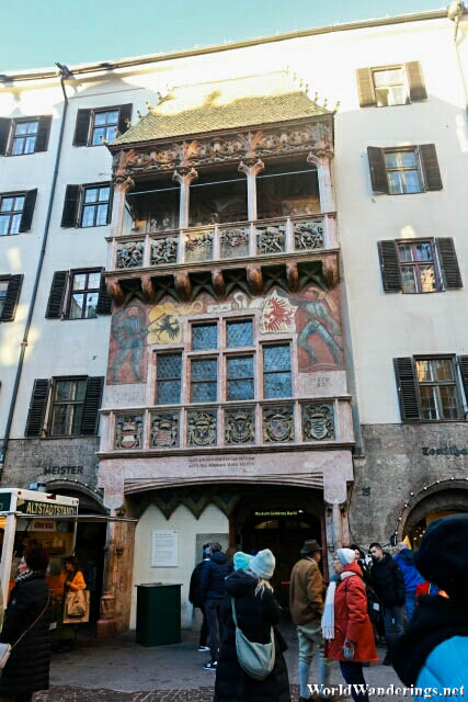 Goldenes Dachl in the Old Town of Innsbruck